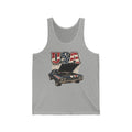 USA Classic Car Tank Top — Vintage American Muscle Racer Shirt